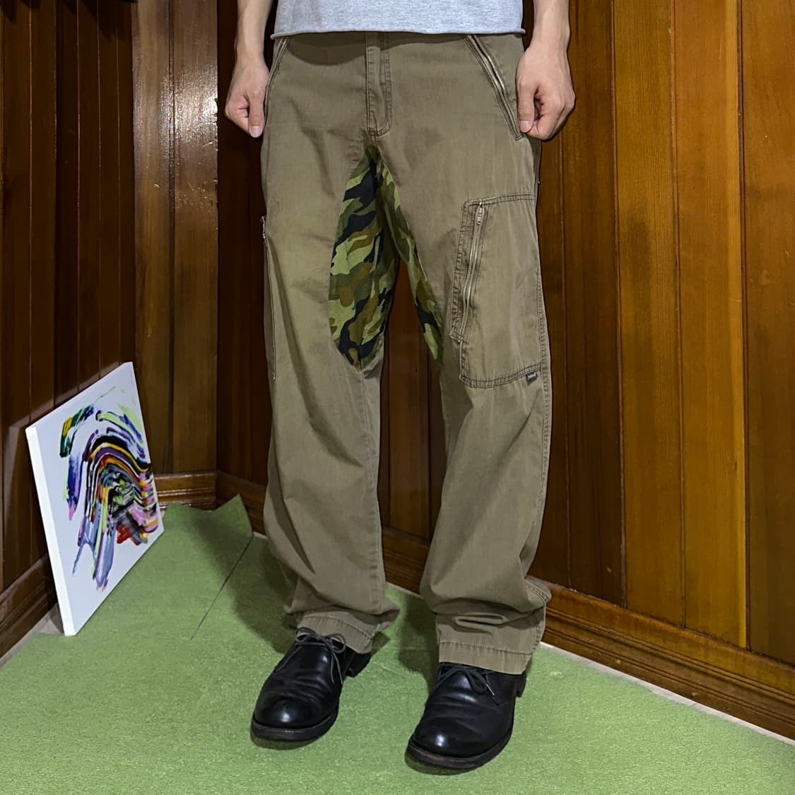 00‘s Stussy Authentic Gear cargo pants 상품이미지1