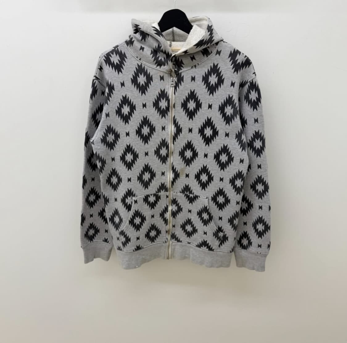 사스콰치패브릭스 Eo To To 패턴 후드 집업 상품이미지1