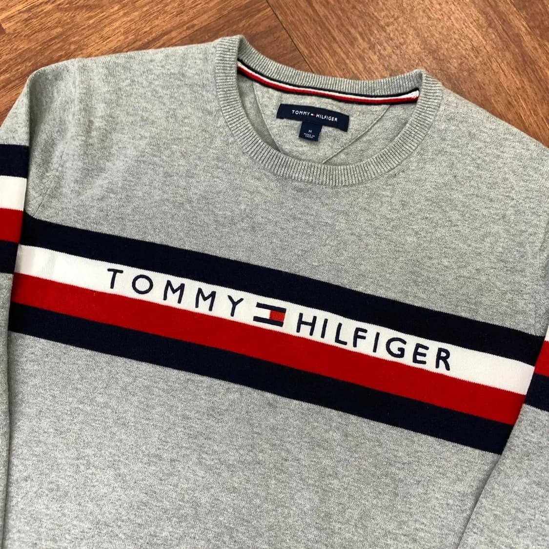 M 타미힐피거 라운드 니트 상품이미지2