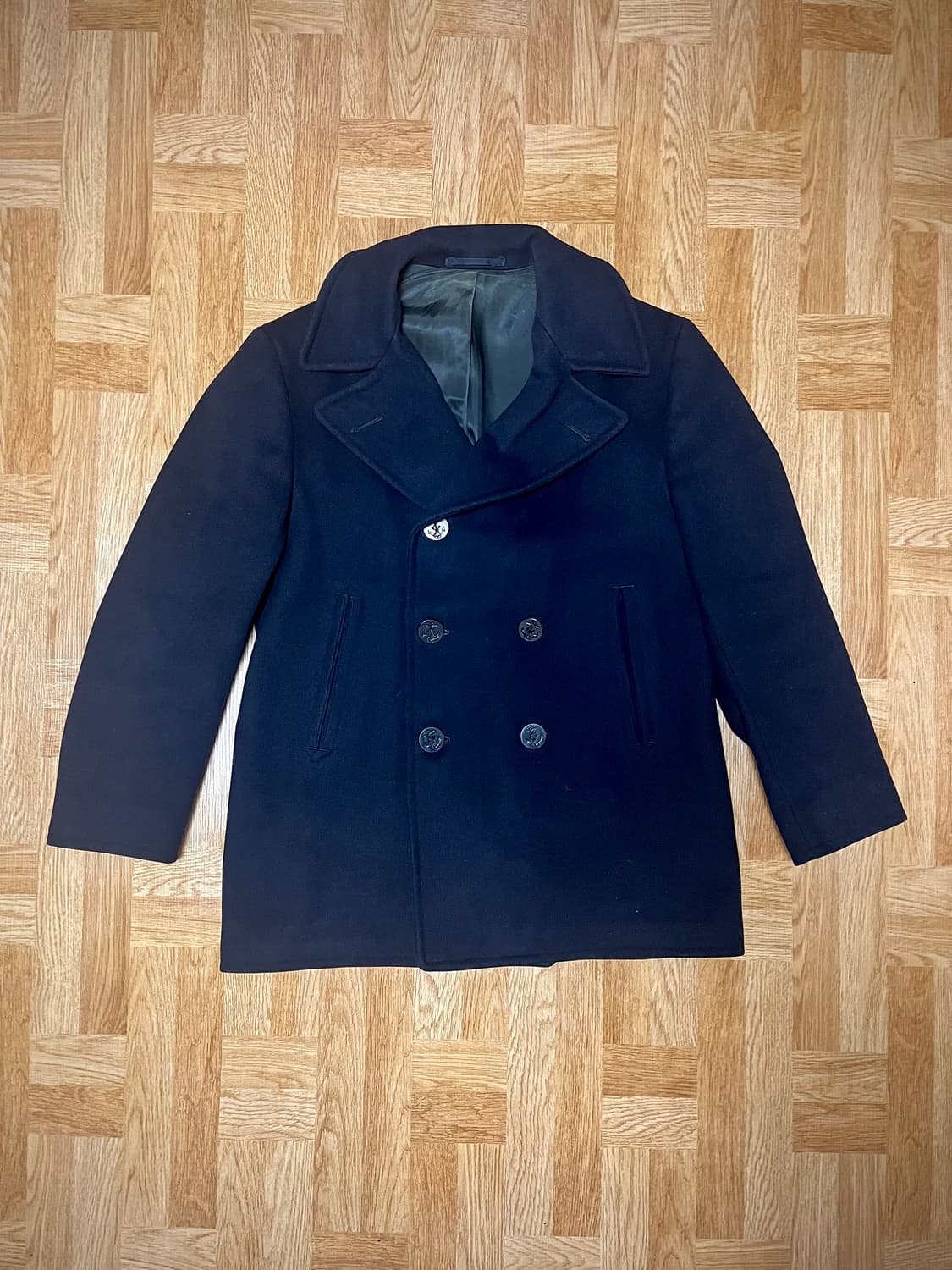 1960s US NAVY ORIGINAL PEA COAT 상품이미지1