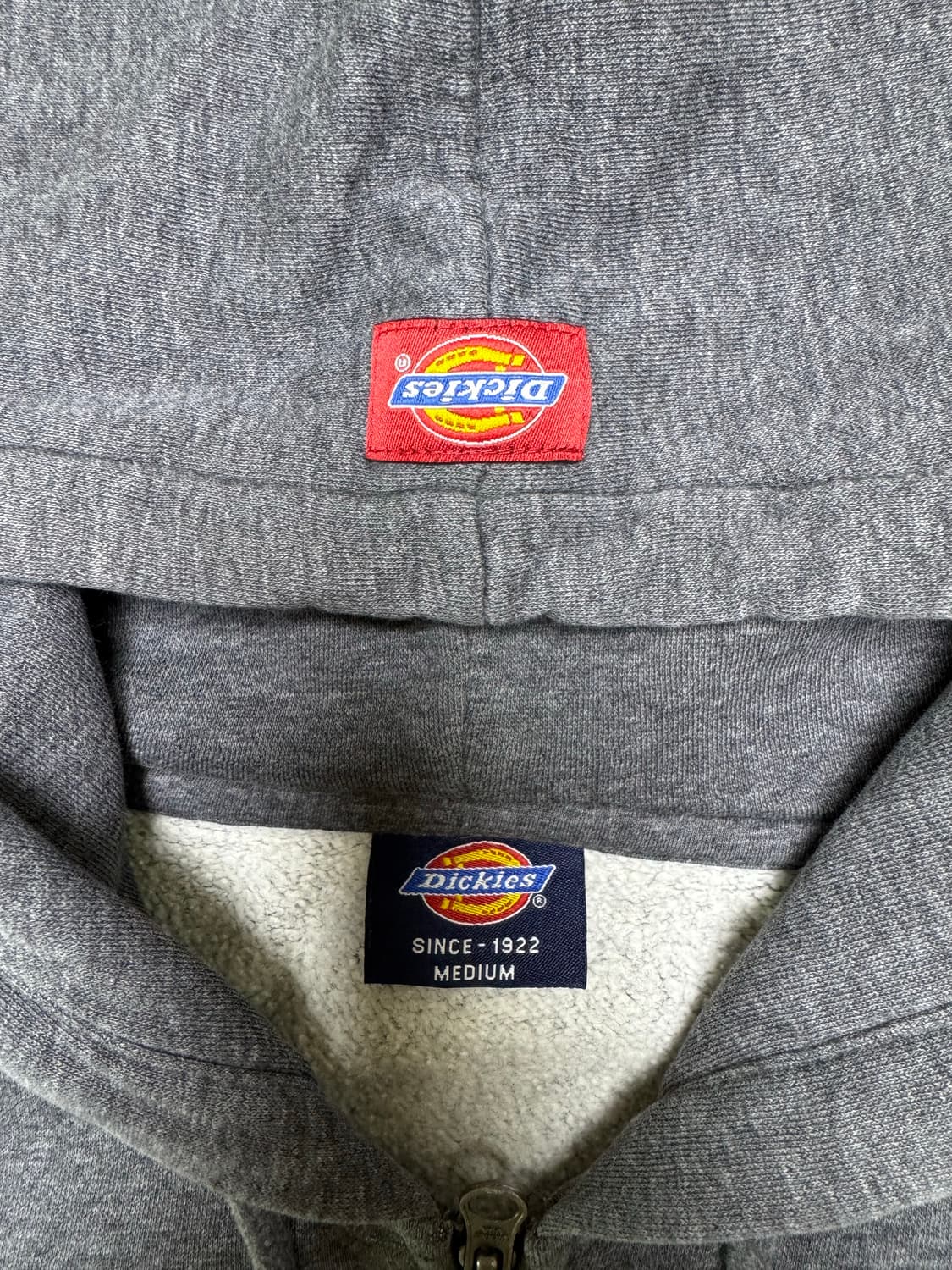 Dickies 1922 후리스 안감 풀집 후드집업 상품이미지3