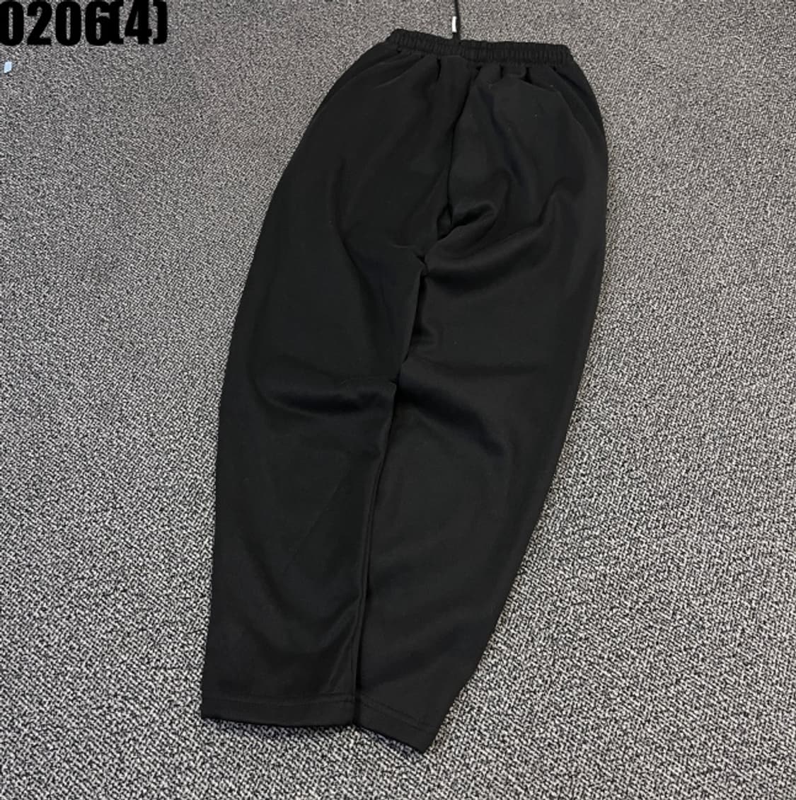 [M] 블랙 기모 융털 안감 트레이닝 조거팬츠 0206(4) 상품이미지5