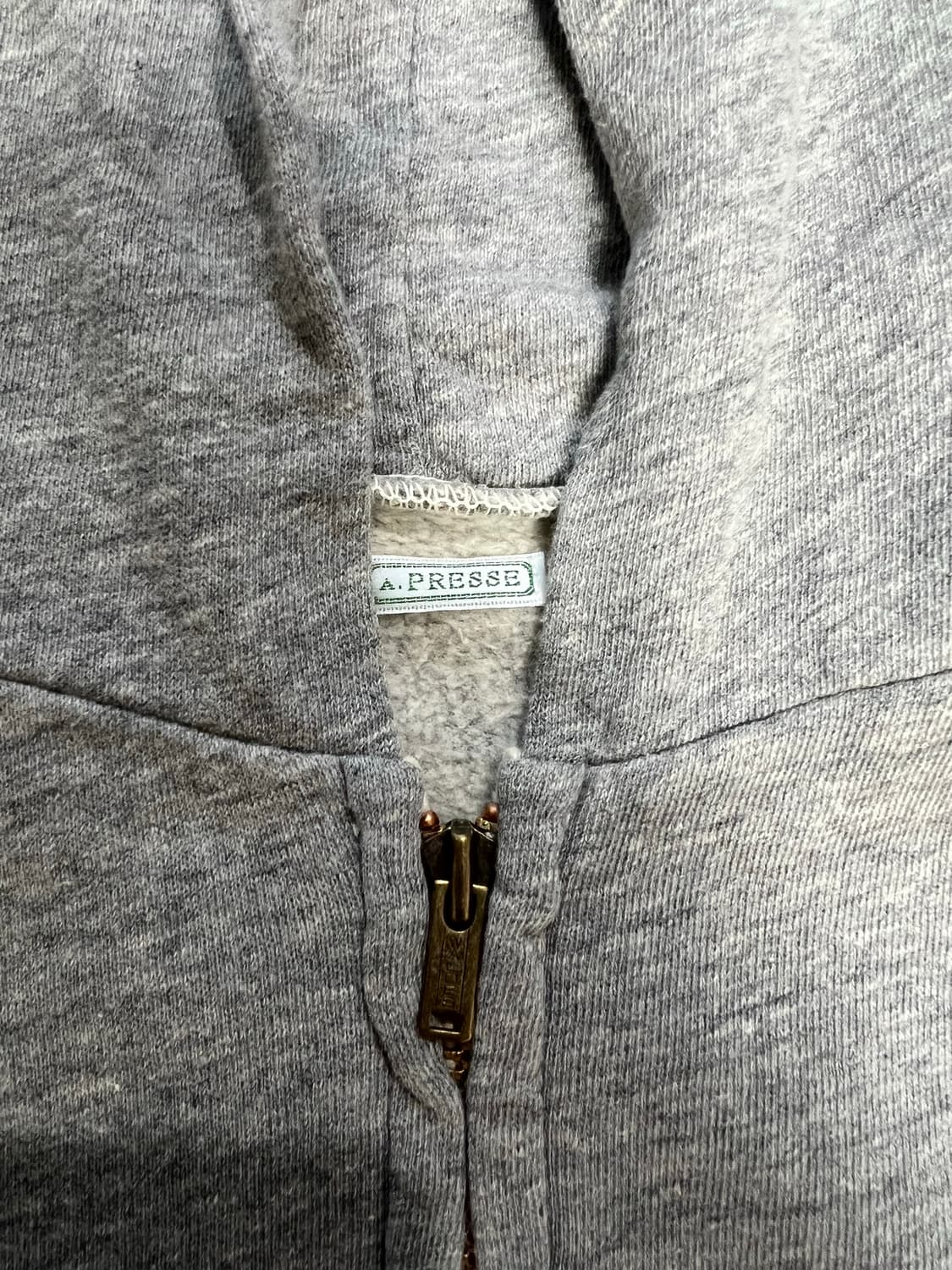 (새상품) A.PRESSE Vintage Light Weight Zip 상품이미지4