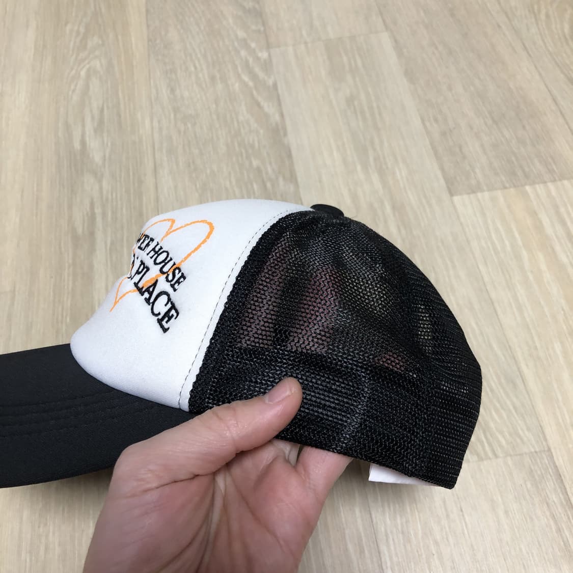 (OS) 키뮤어 KIIMUIR PPP 플라워 메쉬캡 블랙 상품이미지5