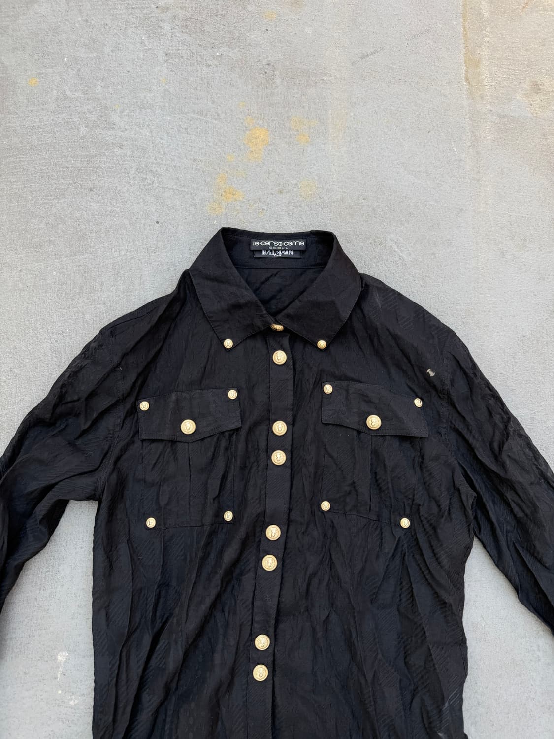 10corsocomo X balmain 금장 버튼 셔츠 상품이미지6