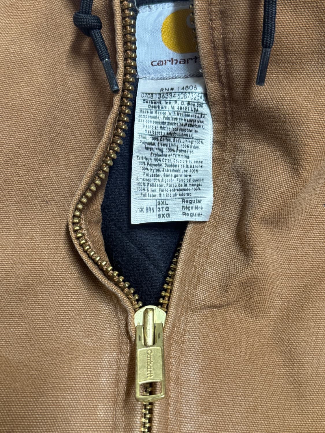 칼하트 J130 BRN 3xl(110) 상품이미지3