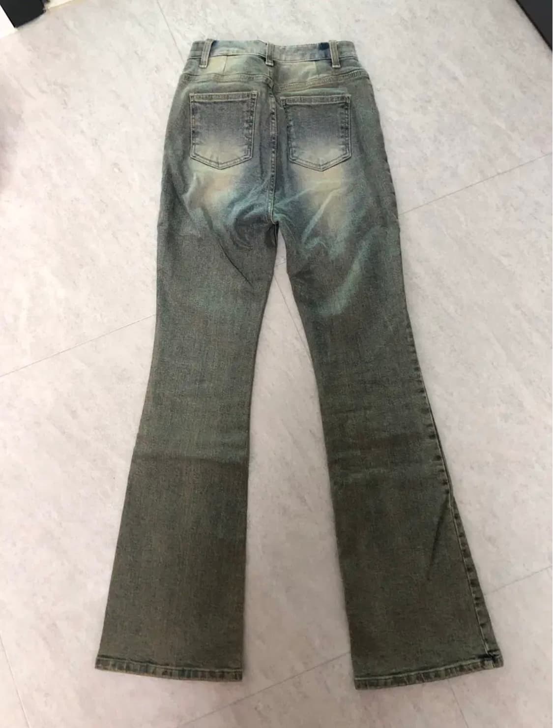 데이빈 베니 빈티지 워싱 부츠컷 데님 S 상품이미지5