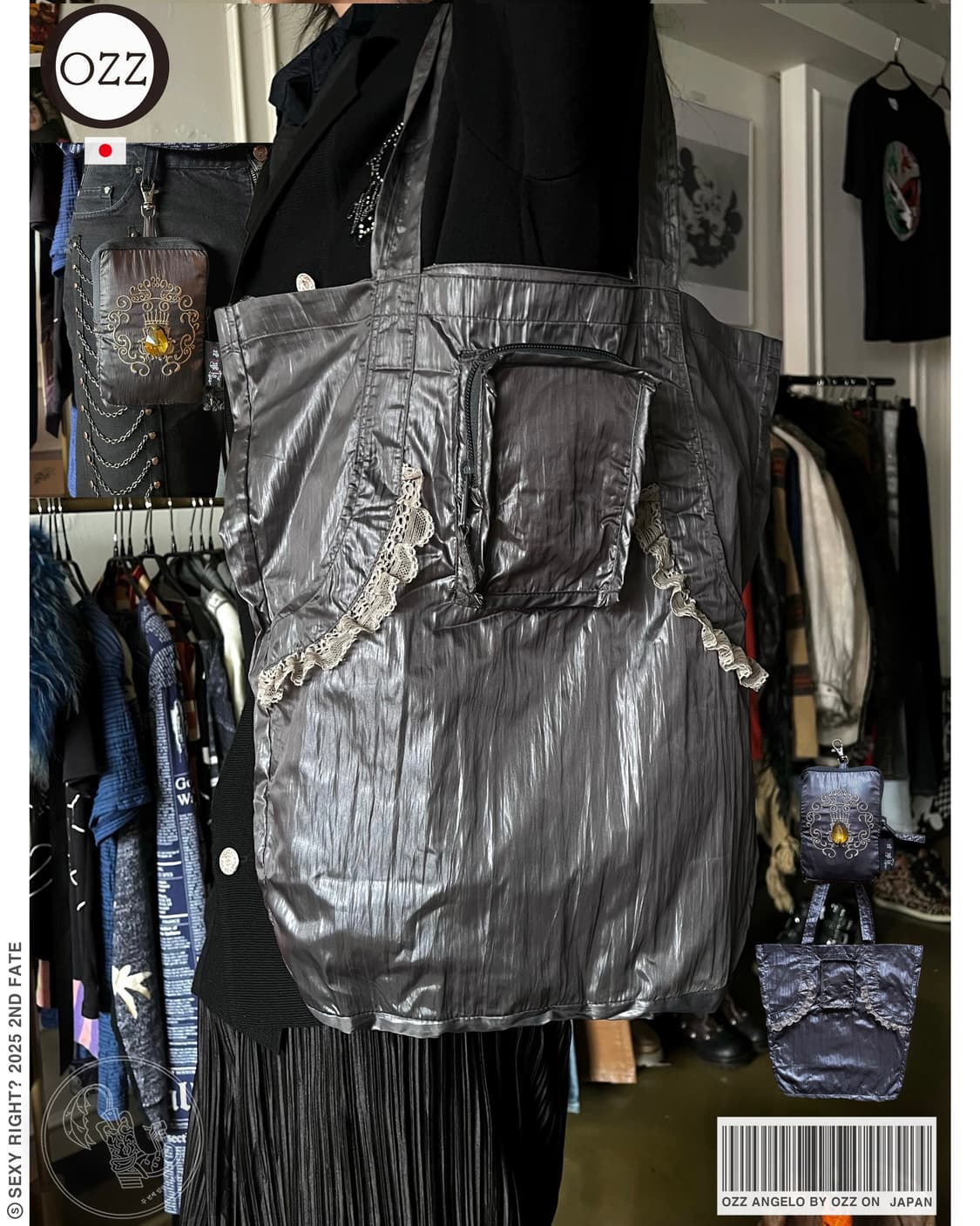 Ozz Angelo by Ozz On 2Way Shopper Bag 상품이미지1