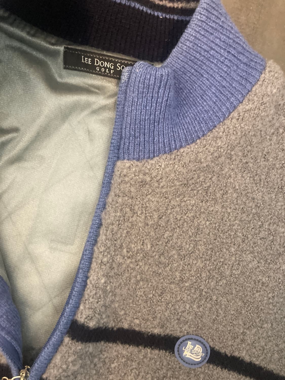 LEE DONG SOO GOLF 방풍 남성 반집업 니트 100 상품이미지2