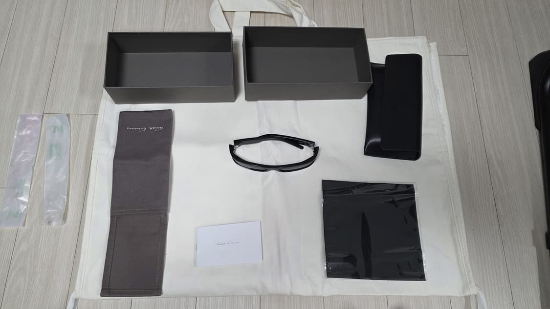 릭오웬스 fog선글라스 블랙 상품이미지3