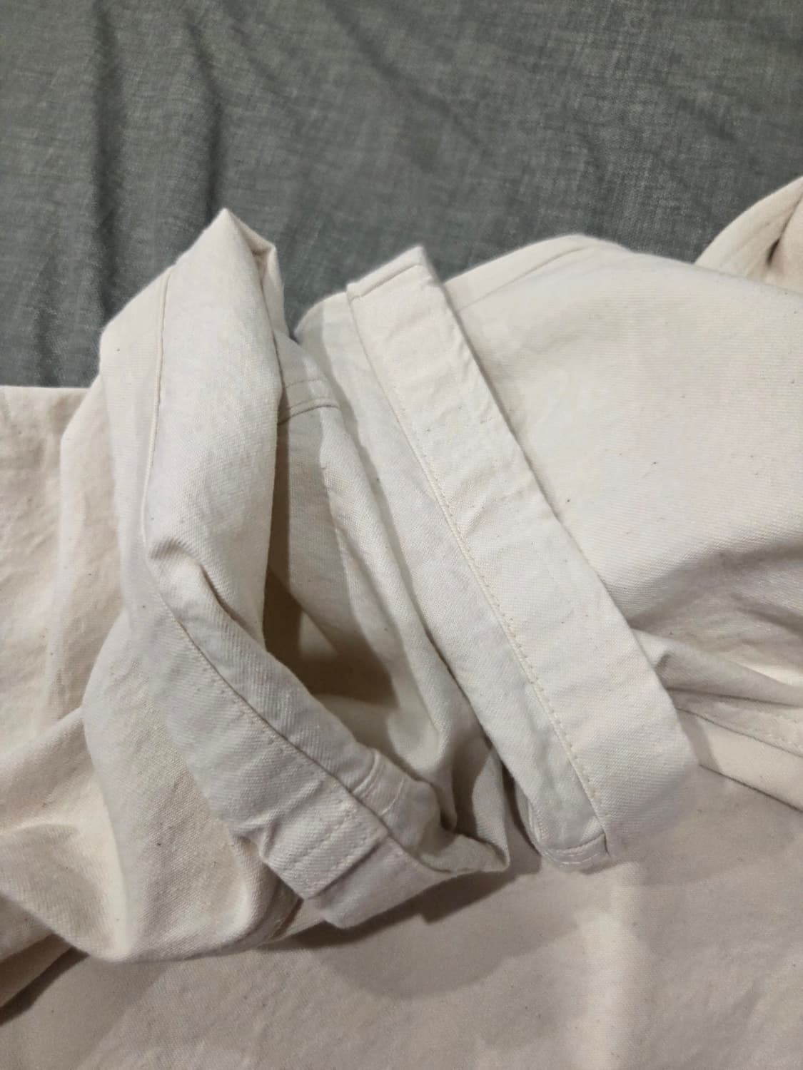 스틸바이핸드 아이보리 데님 상품이미지4