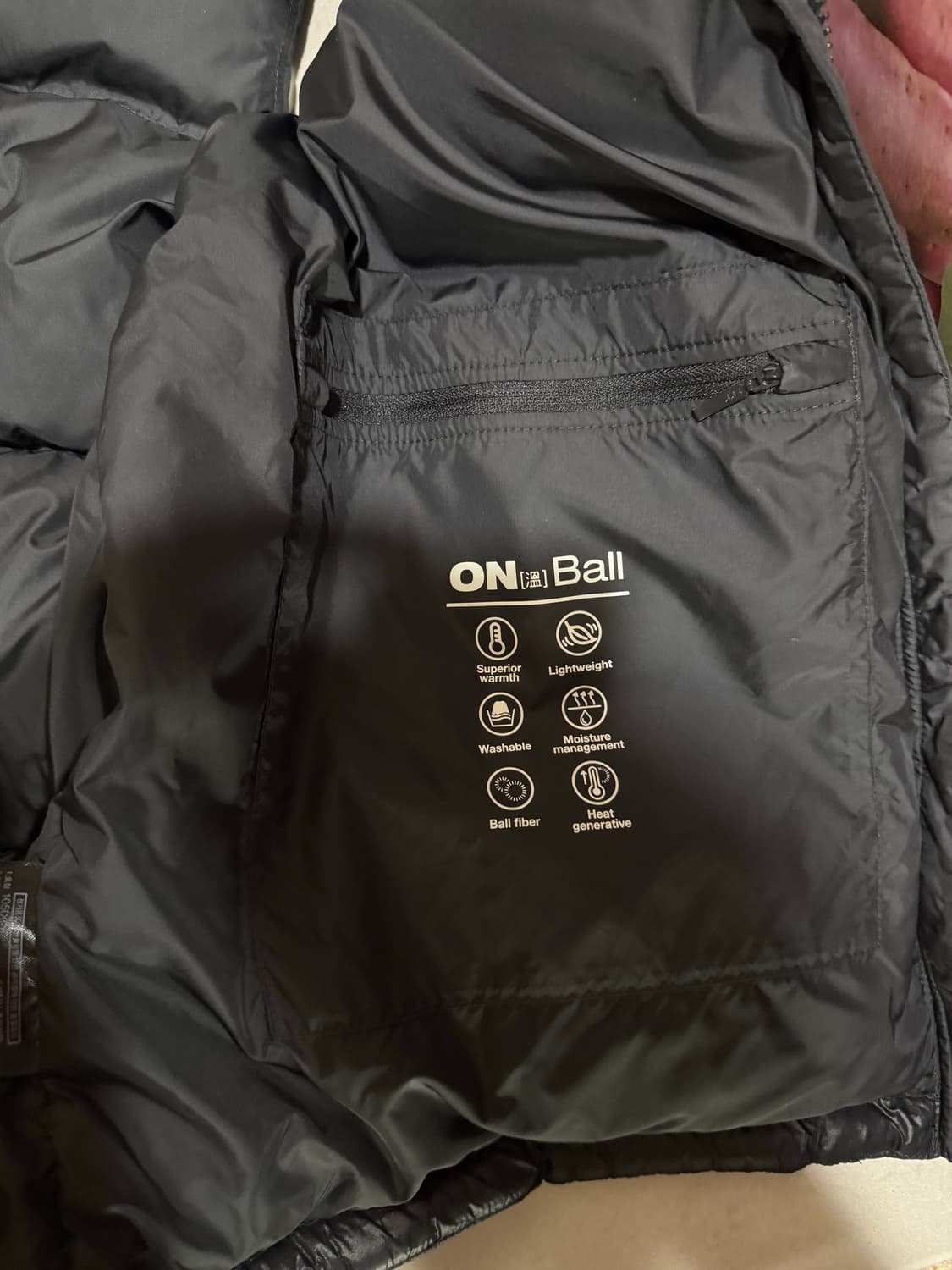 노스페이스 눕시 온볼 패딩조끼 상품이미지3