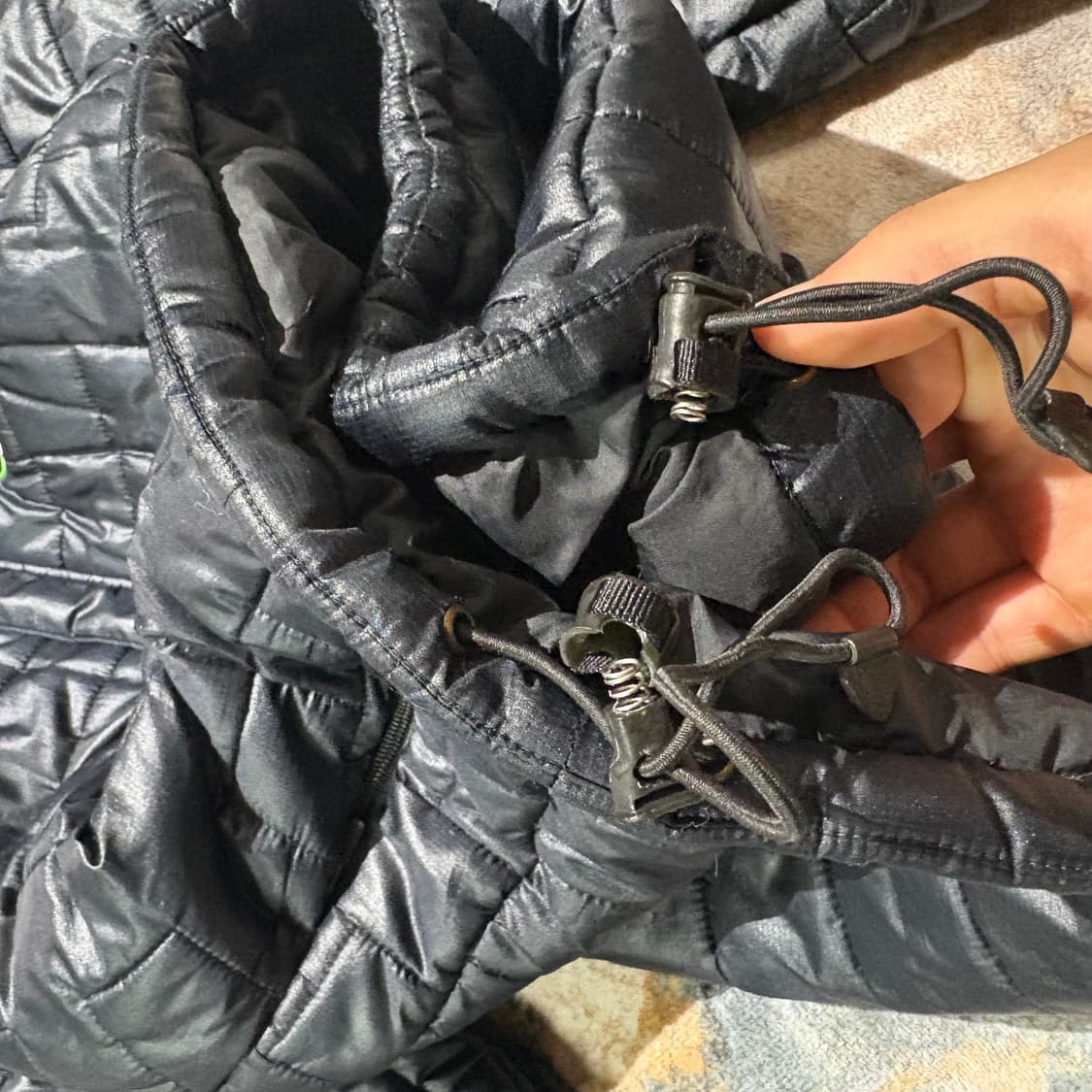 나이키 인터밀란 유광 후드 경량패딩 상품이미지3