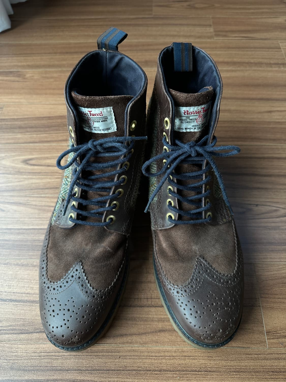 프레드페리 x 해리스트위드 브라운 노스게이트 부츠 280 상품이미지2