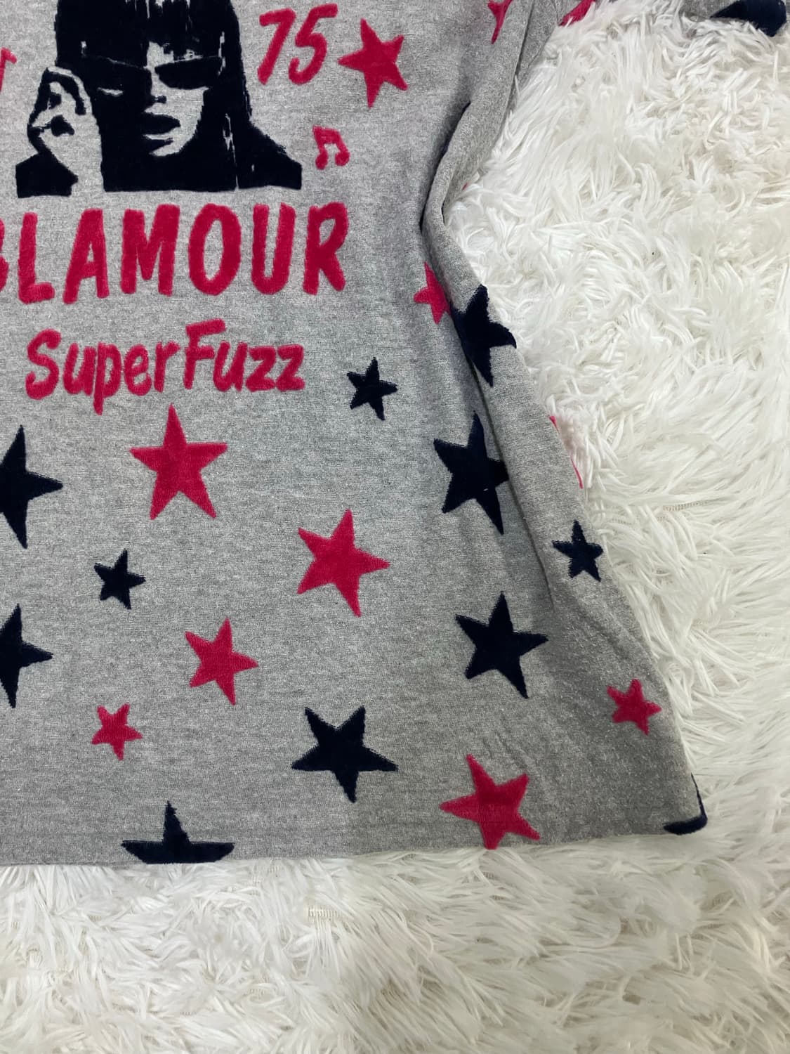 히스테릭 글래머 그레이 스타 반팔 1052 y2k 스트릿 갸루 펑 상품이미지5