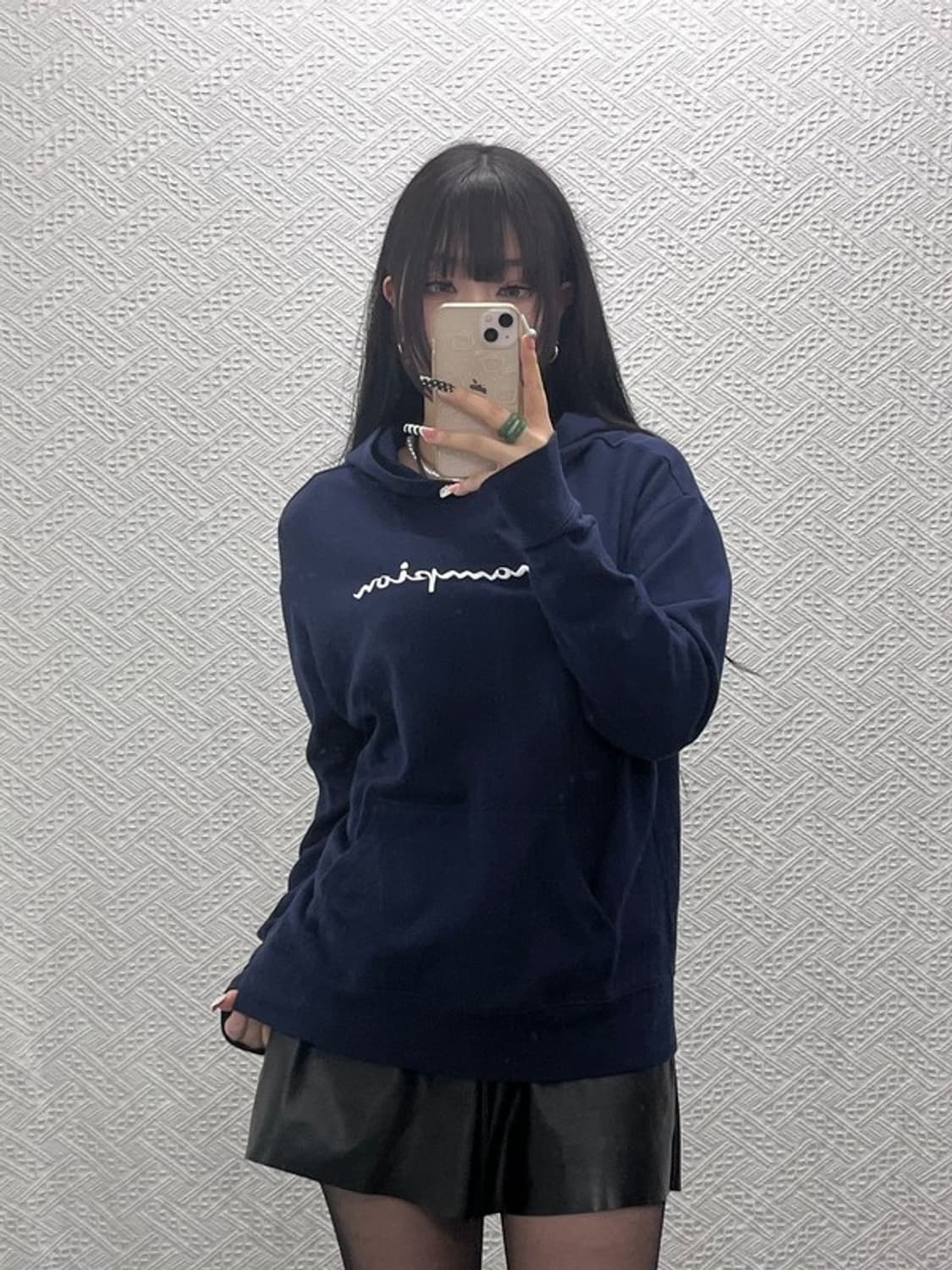 챔피온 올드스쿨 빈티지 캐주얼 빅로고 후드티 M C10229 상품이미지1