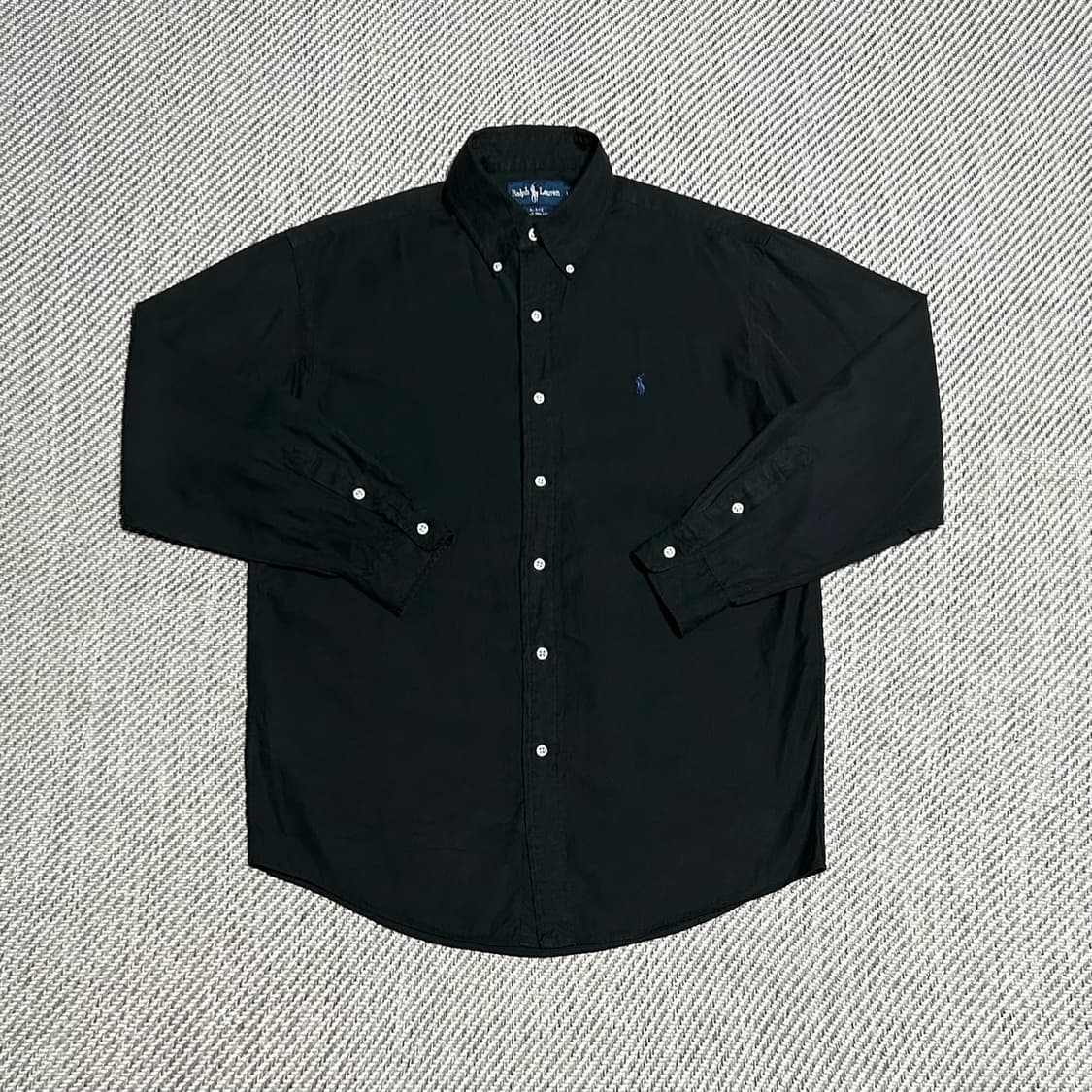 [XL] Polo 폴로 랄프로렌 블랙 셔츠 상품이미지1