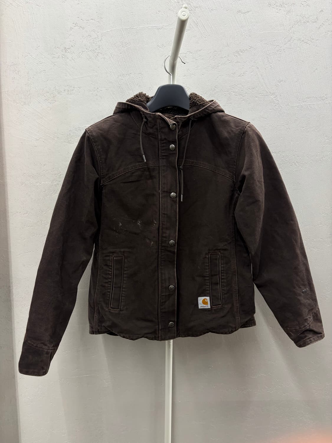 칼하트 후드 워크 자켓 브라운 XS 상품이미지2
