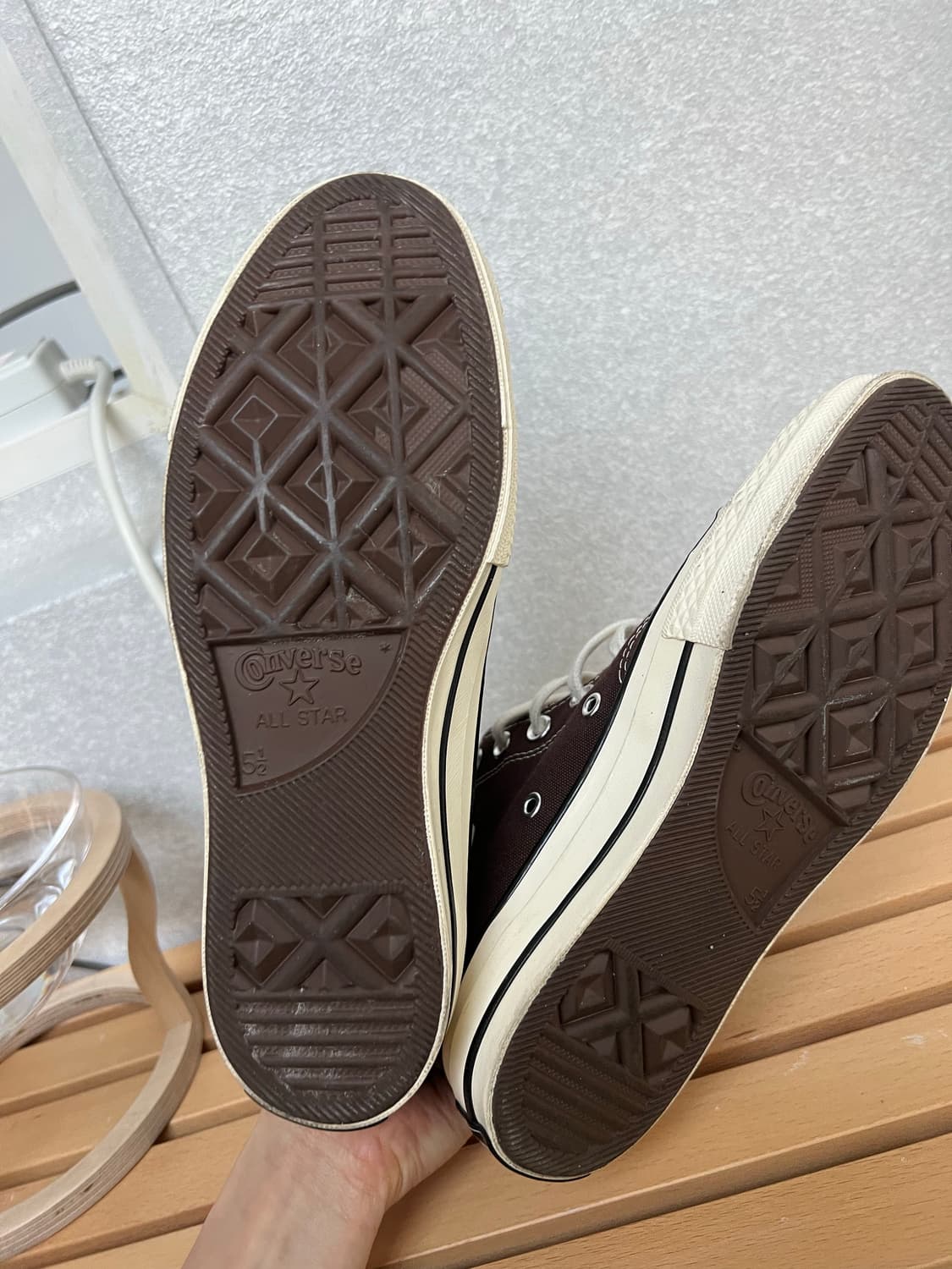 컨버스 척테일러 70 하이 다크 루트 (245mm) 상품이미지4