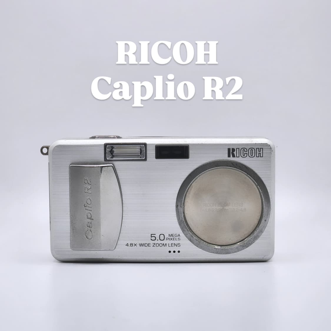 ​📸 ✨ [한국어지원] 리코 Caplio R2 화이트 디지털카메라 상품이미지1