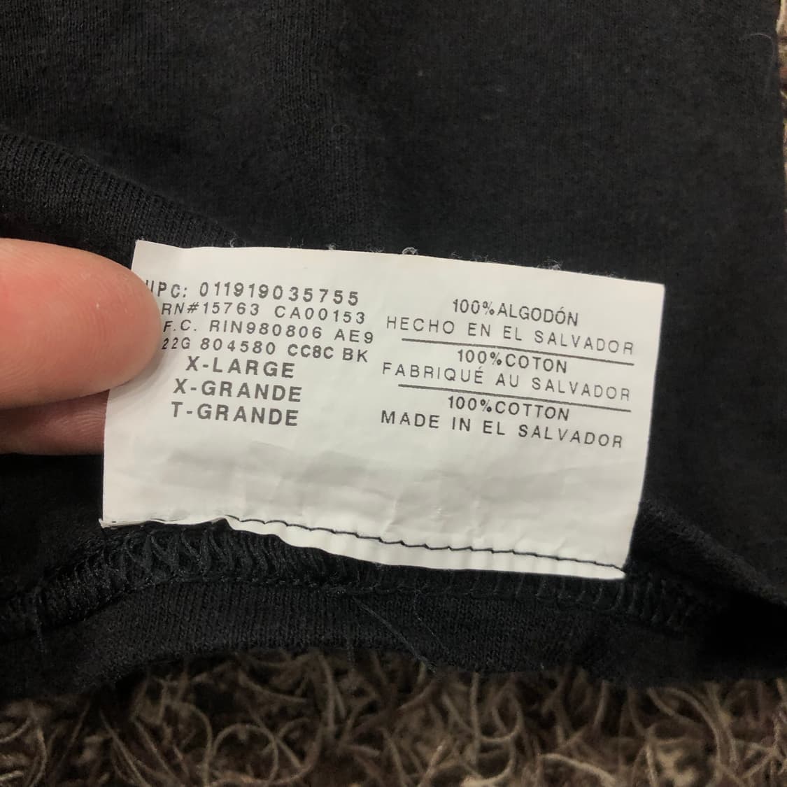 XL 챔피온 롱슬리브 긴팔 티셔츠 상품이미지5