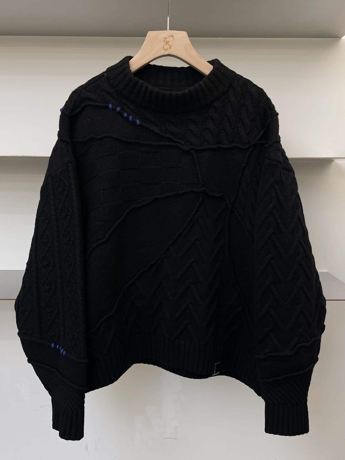 자라 x 아더에러 22fw 패치워크 스웨터 상품이미지2