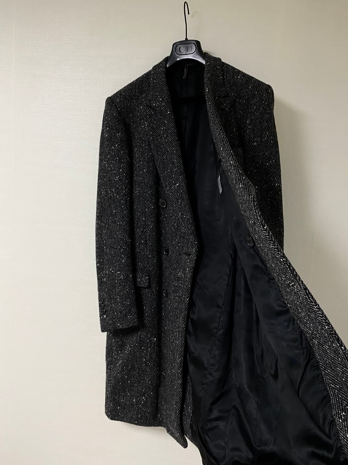 2001FW Dior HOMME SOLITAIRE TWEED COAT 상품이미지4