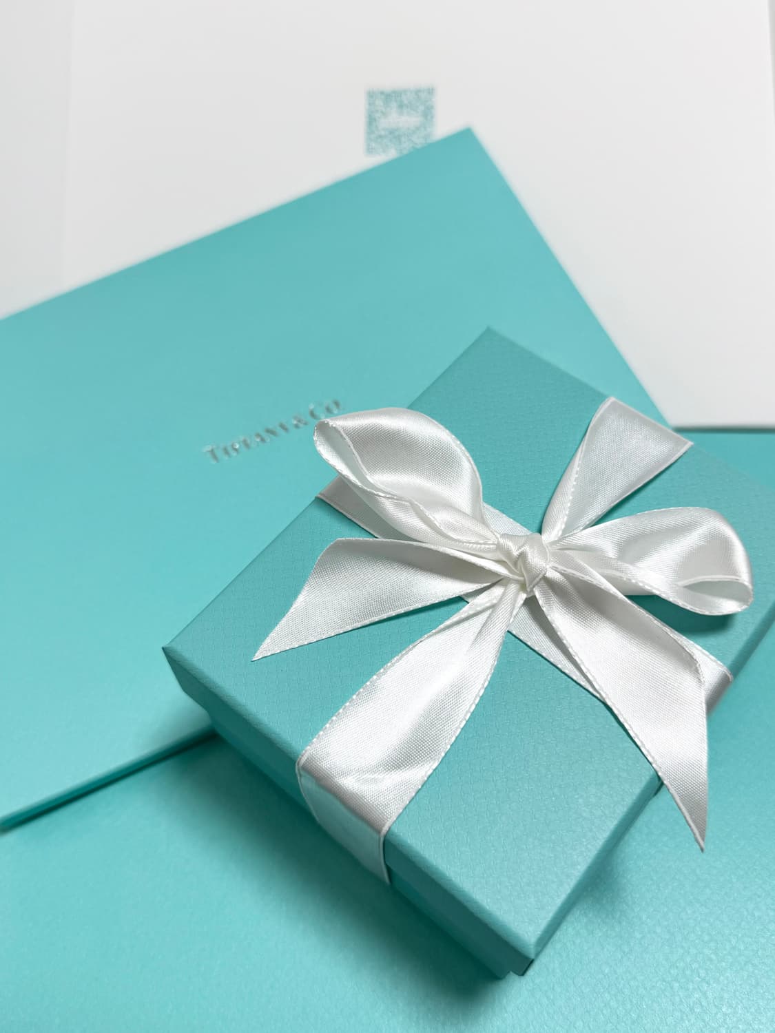 티파니 T 스마일 스몰 펜던트 (18K 화이트골드) 거의 새상품 상품이미지7