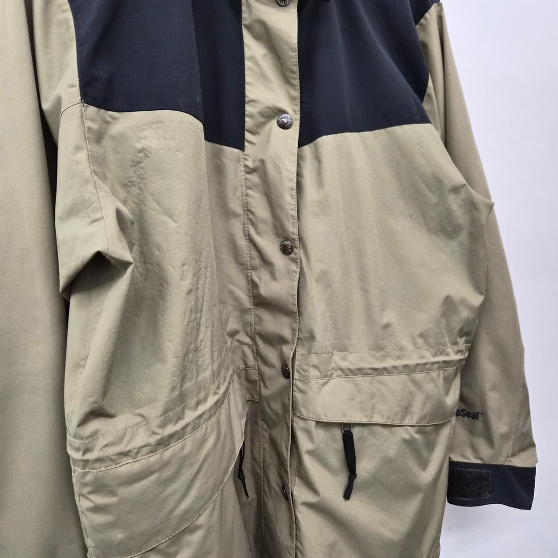 노스페이스 올드스쿨 바람막이 자켓 카키 남성 M 상품이미지2