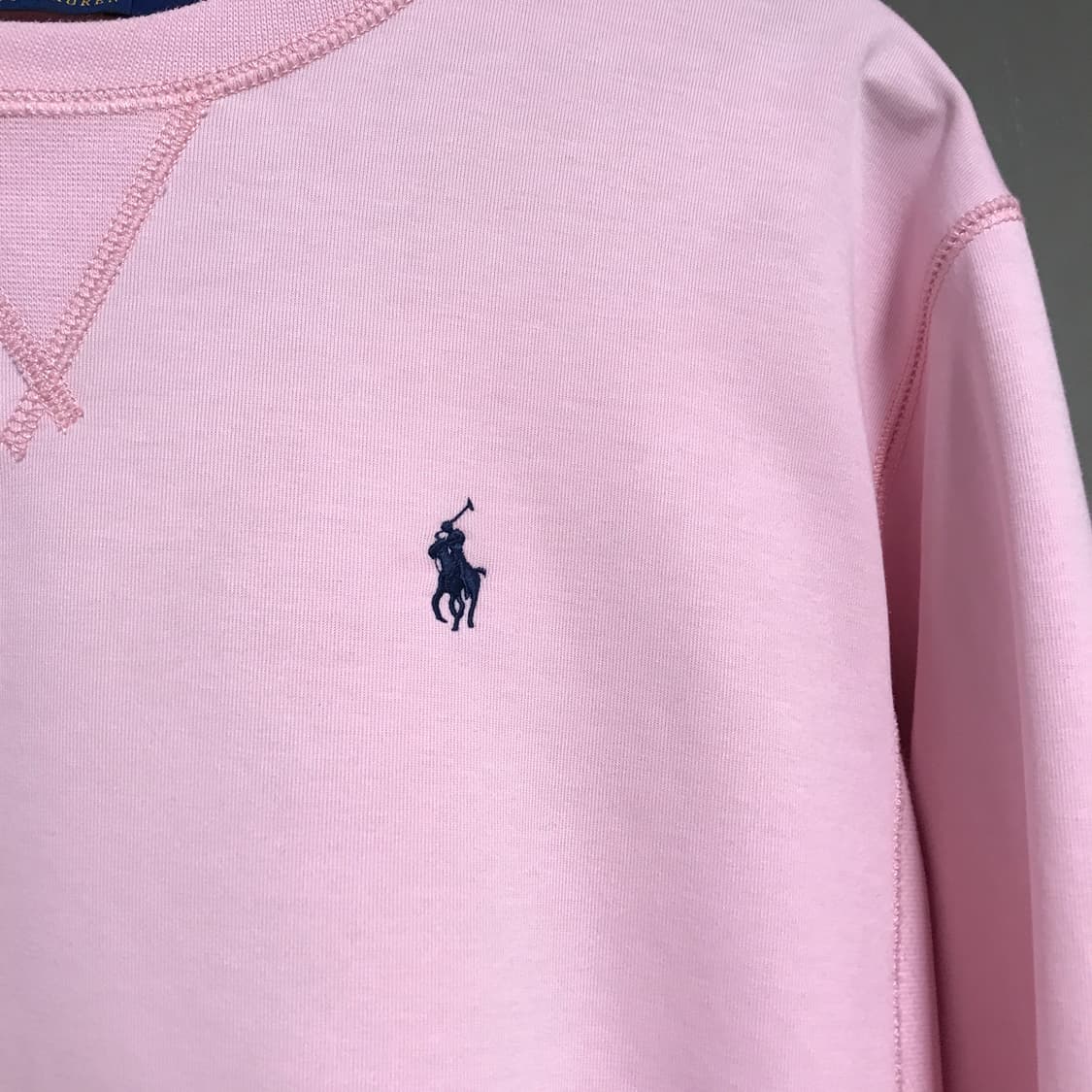 폴로 랄프로렌 맨투맨 핑크 M 상품이미지4