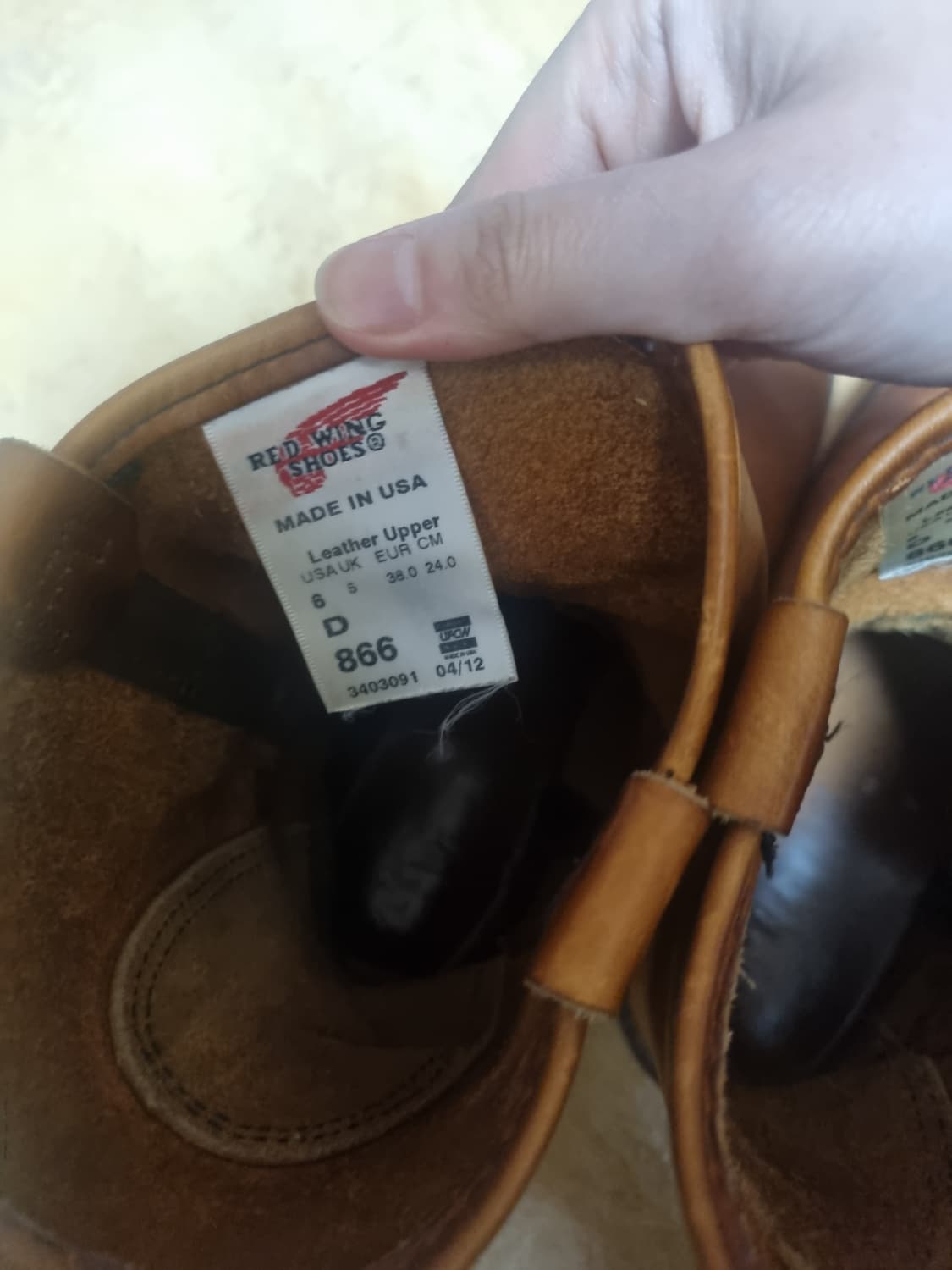 레드윙 페코스 부츠 상품이미지3