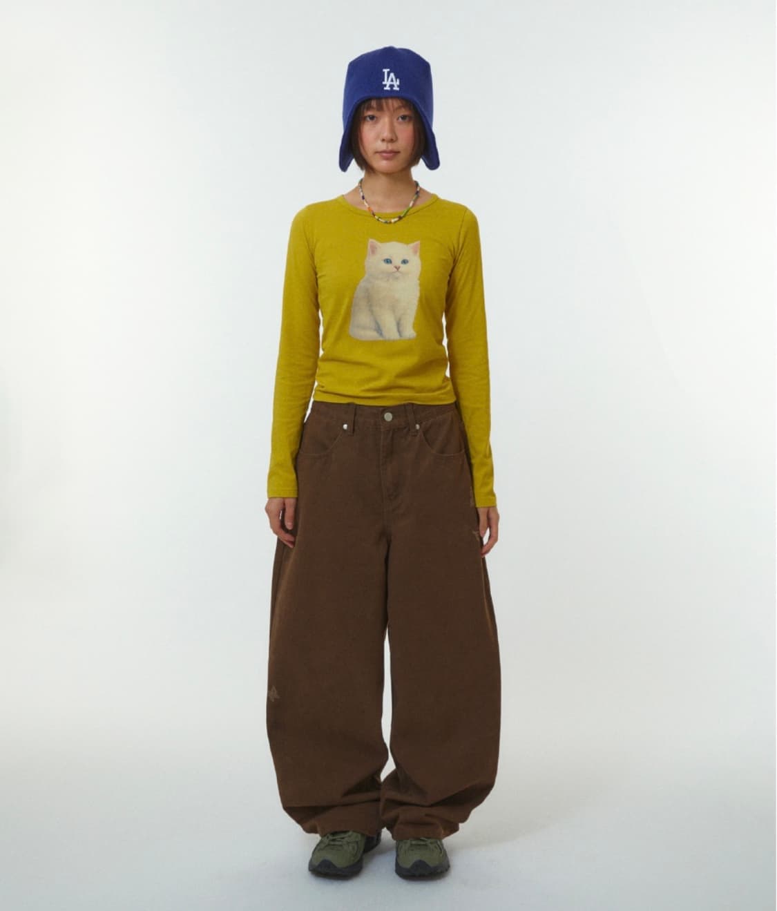 리트리버클럽 CAT SLIM LONG SLEEVE 고양이 롱슬리브 상품이미지2