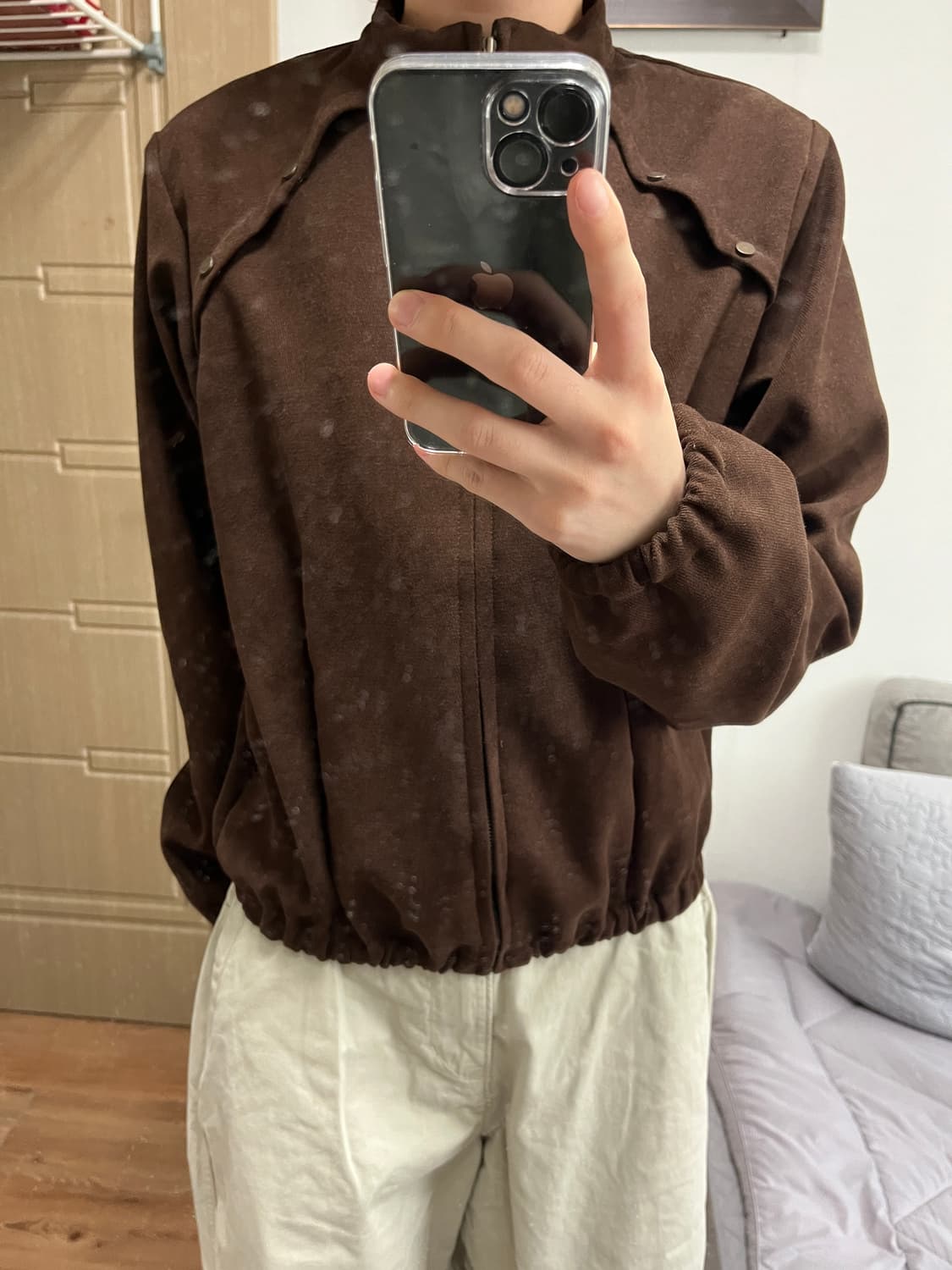 스웨이드 자켓 상품이미지1