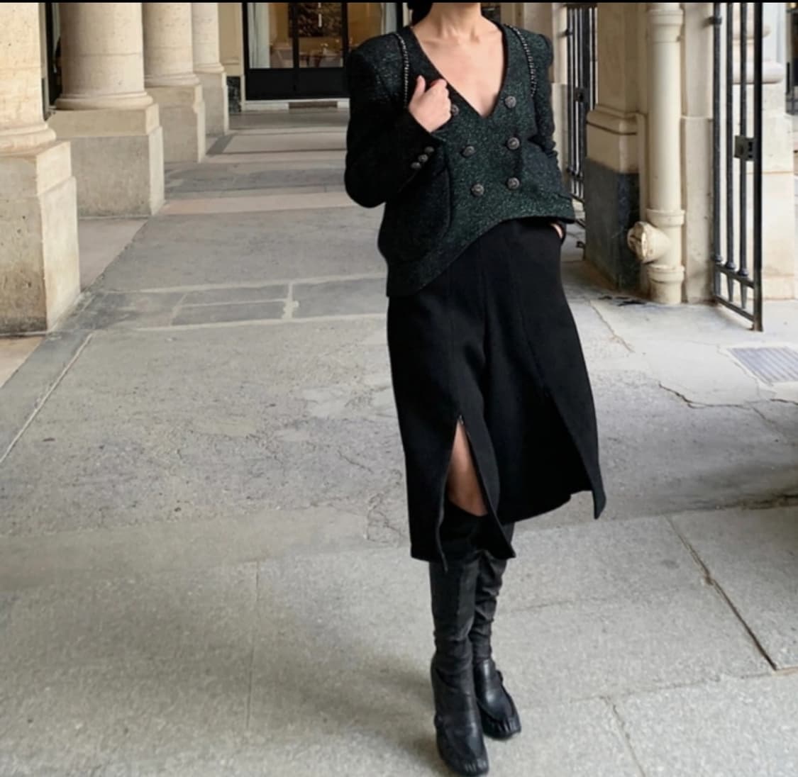 서쿠키 코듀로이 절개 팬츠 상품이미지1