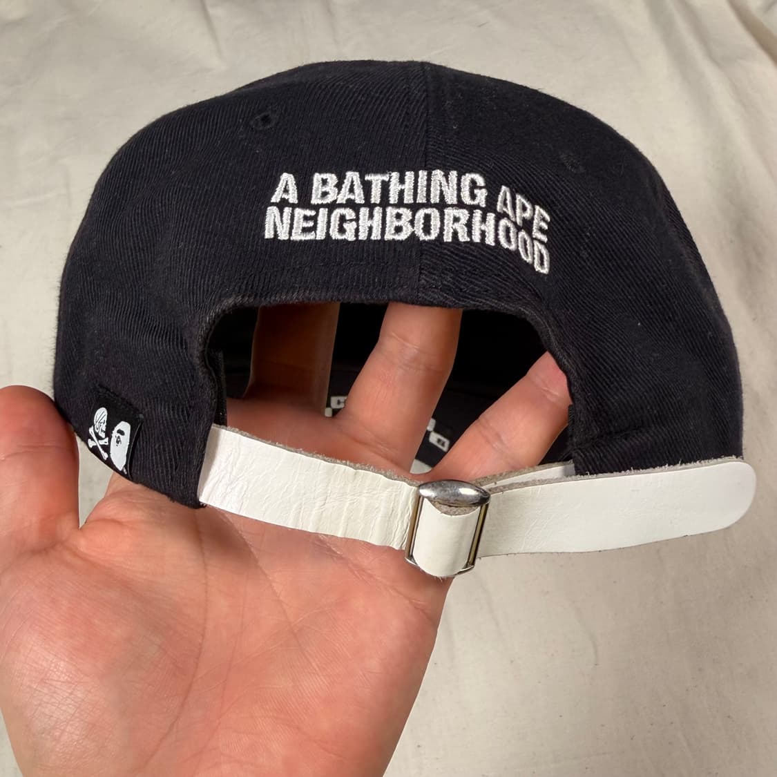 베이프 네이버후드 볼캡 모자 6패널 상품이미지2