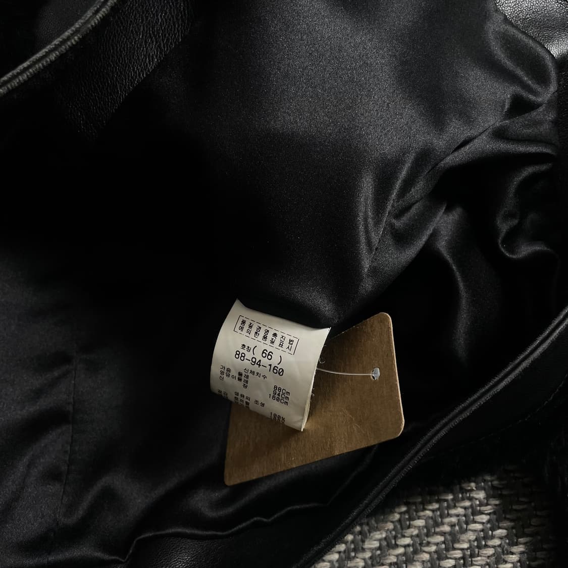 Z.0.D.S 램스킨 트리밍 레빗 퍼 무스탕 자켓o 4632 상품이미지5