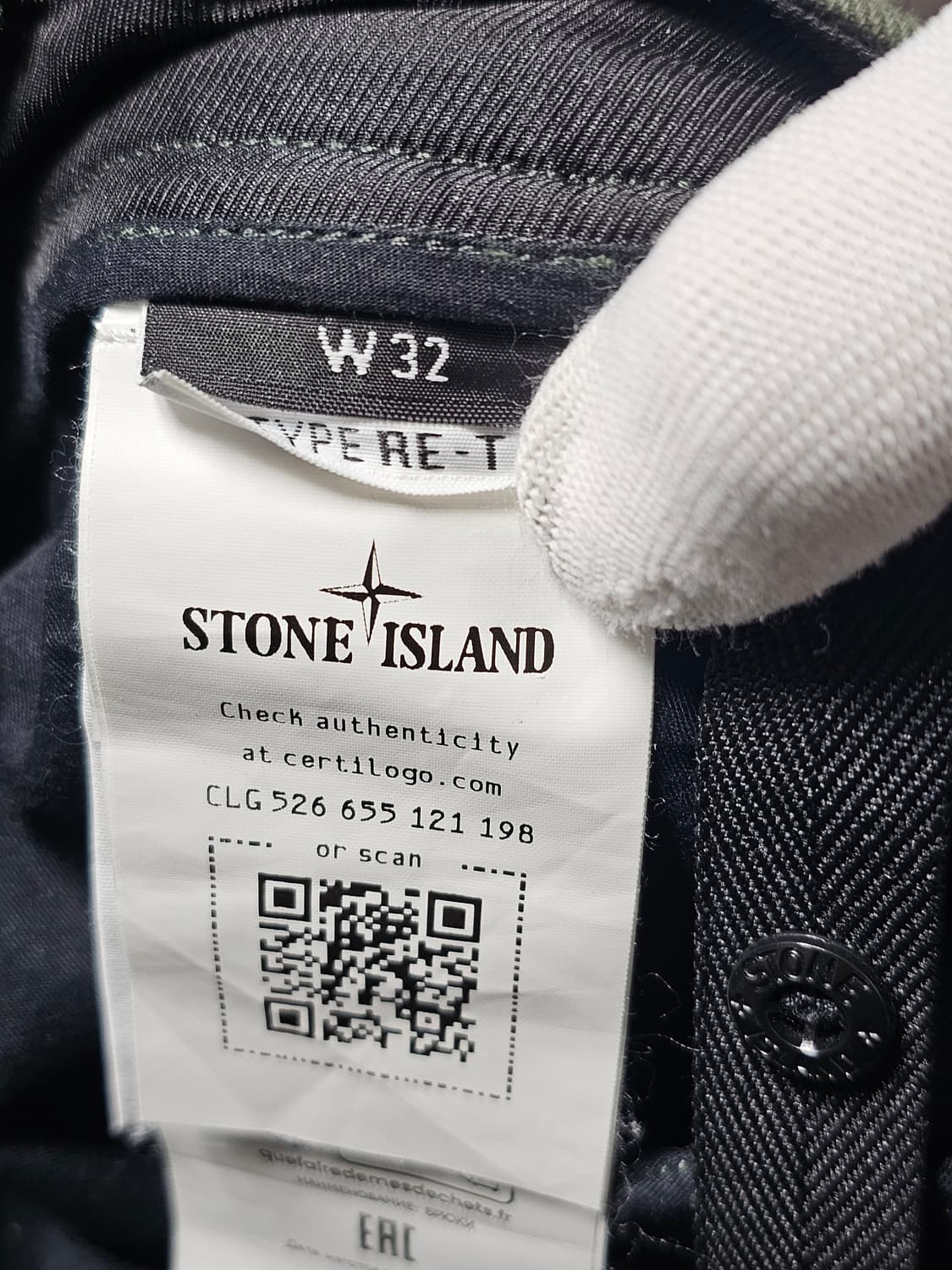 스톤아일랜드 코튼 나일론 드릴 카고 팬츠 상품이미지6