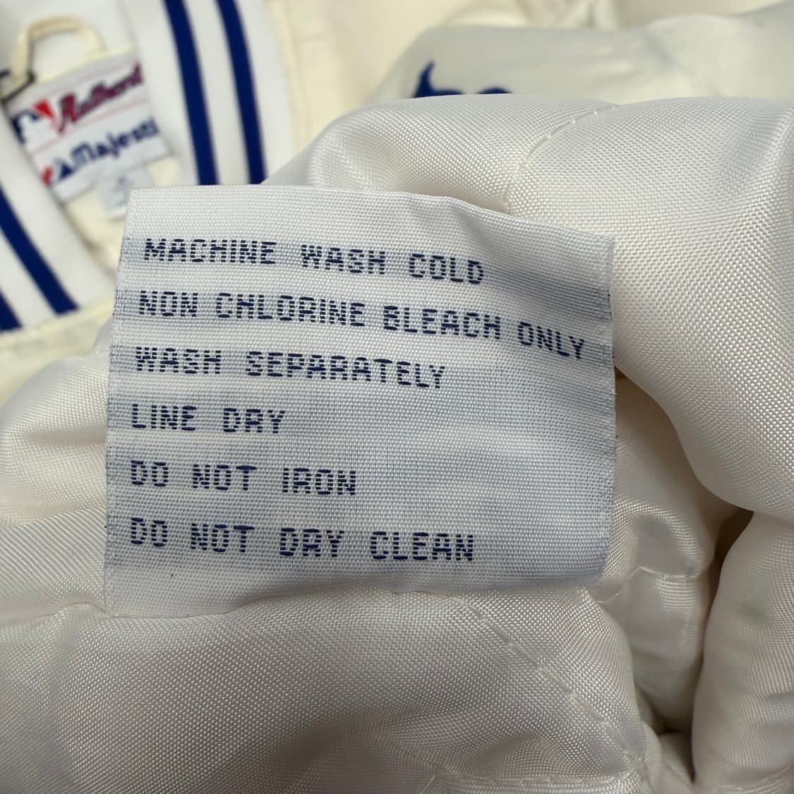 마제스틱 LA 다저스 화이트 바시티 자켓 M 상품이미지9