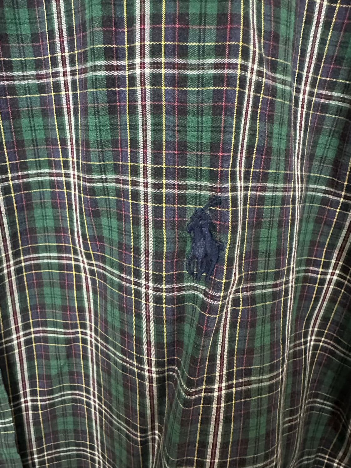 no.160 폴로랄프로렌 멀티체크 셔츠 xxl 상품이미지2