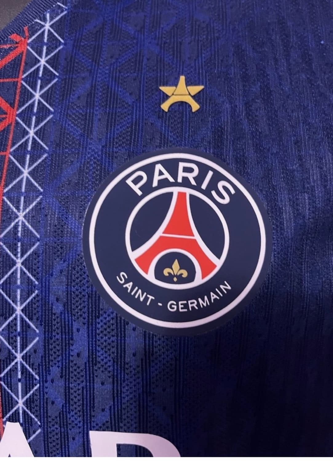 PSG 25-26 어센틱 유니폼 x 위켄드 콜라보 L 상품이미지2