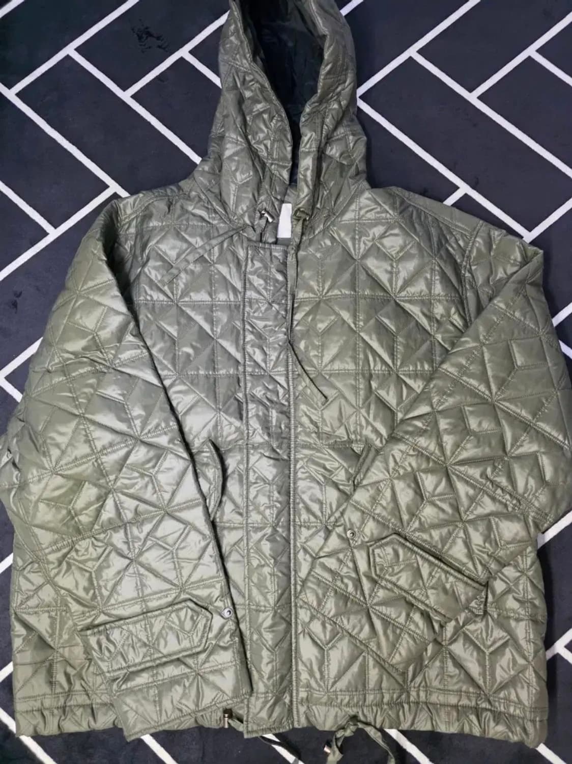 유스 퀼티드 M-51 블루종 올리브 M 상품이미지1