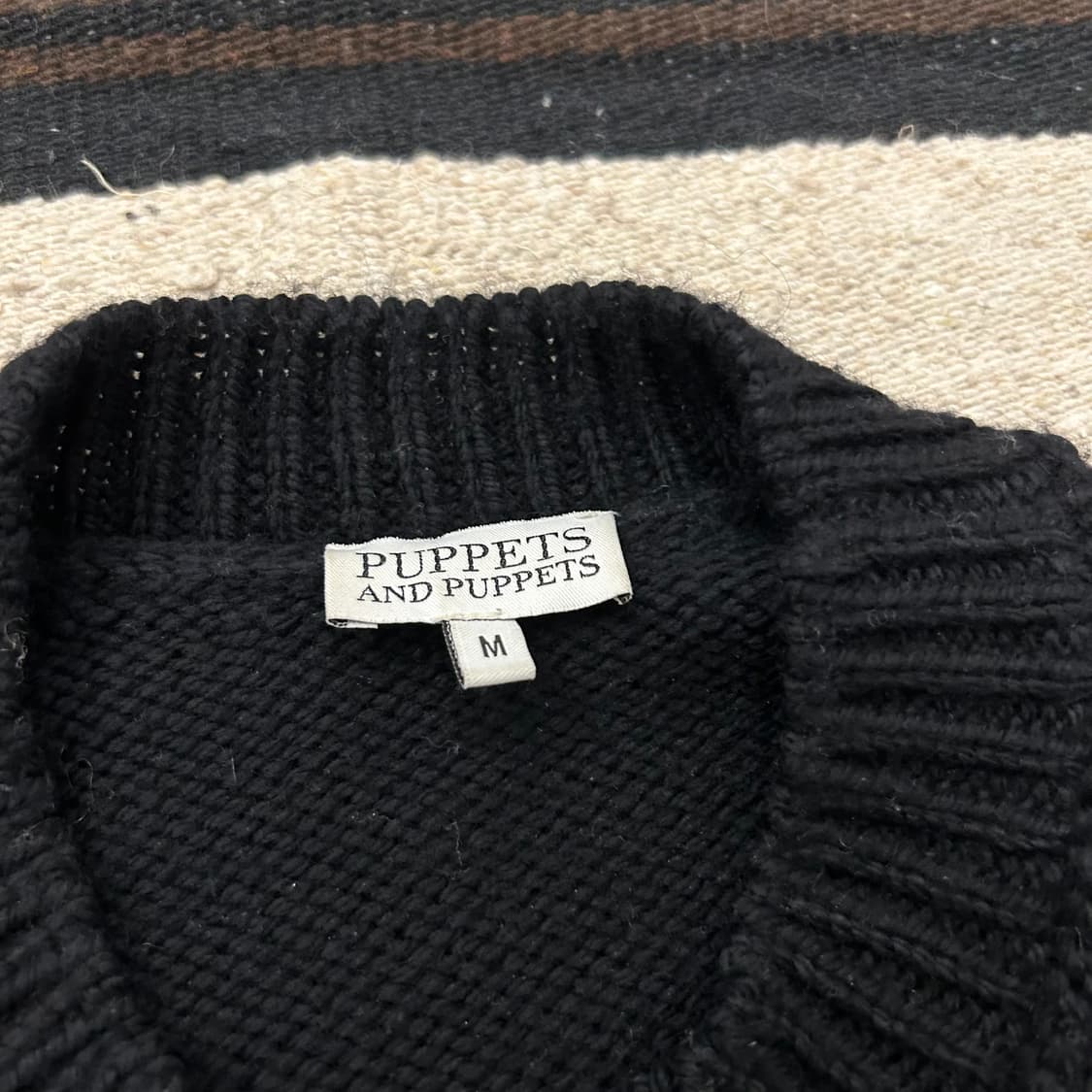 Puppets and puppets 메리노울 니트 상품이미지3