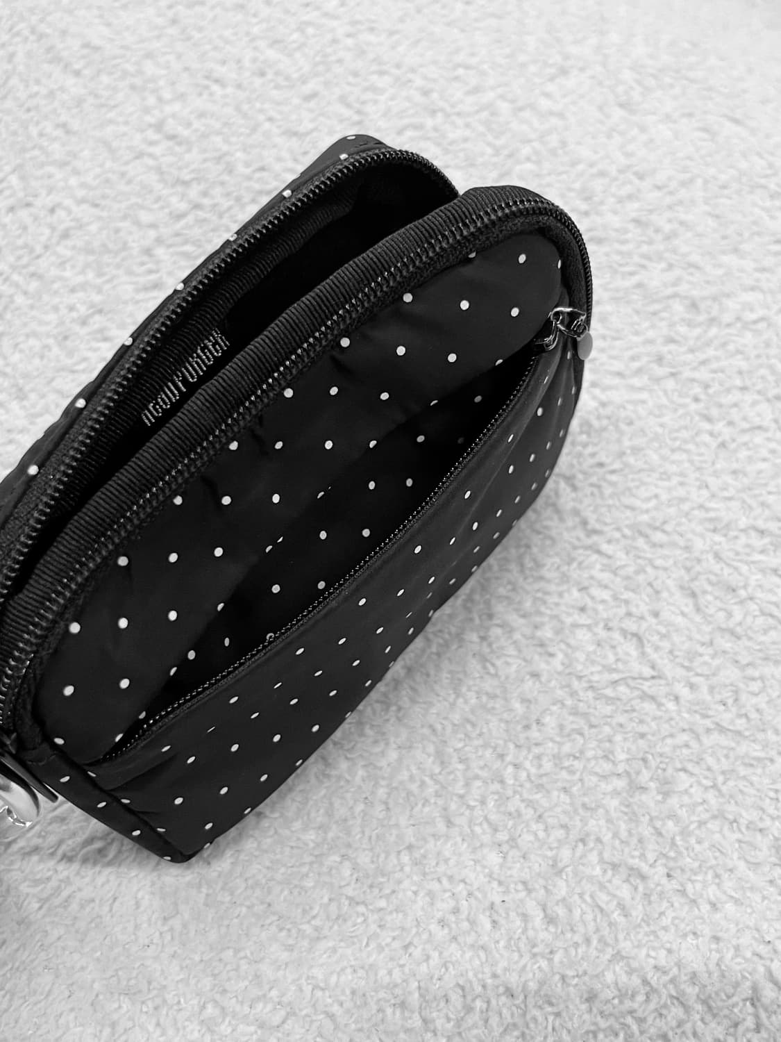 포터 도트 지갑 블랙 상품이미지3