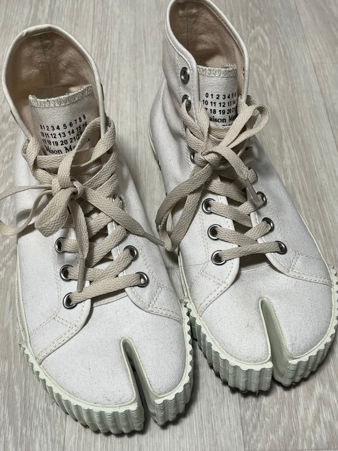 메종마르지엘라 타비 하이탑 스니커즈 상품이미지1