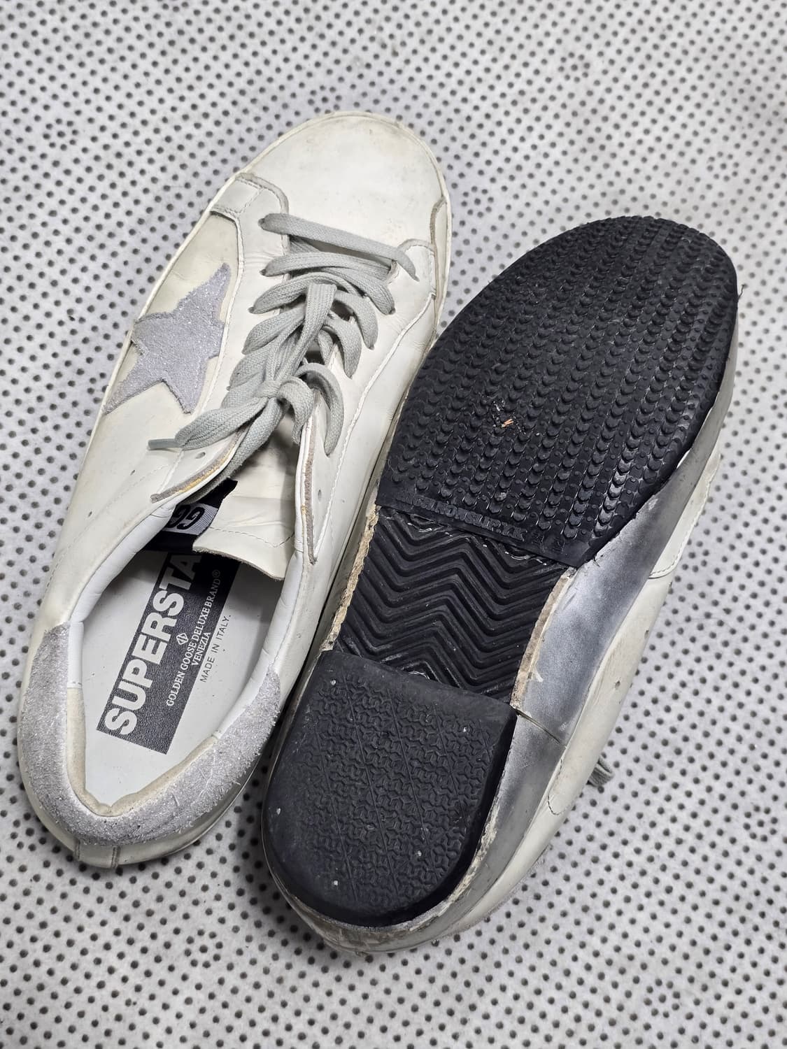 골든구스 44 화이트 스니커즈 280사이즈 상품이미지6