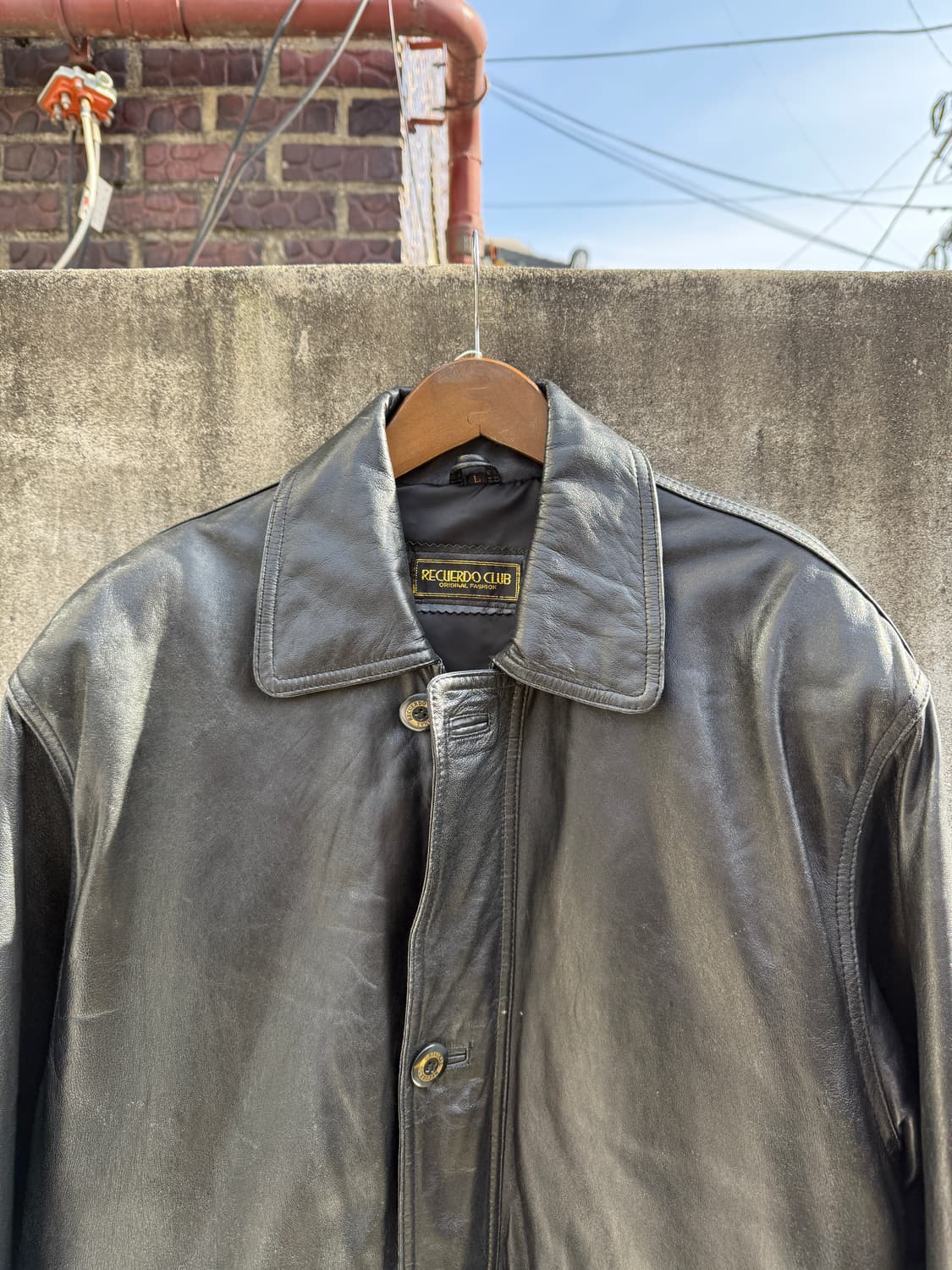 빈티지 양가죽 카코트 L(XL) 상품이미지3