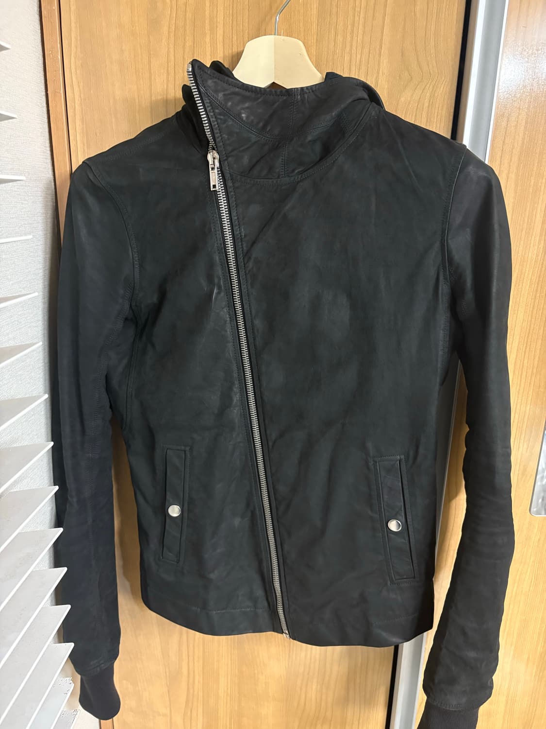 Rickowens 릭오웬스 스쿠버 레더자켓 48 상품이미지2