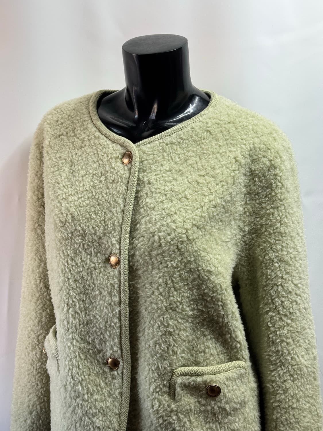 paul&joe / 폴앤조 양털 버튼 트위드 자켓 상품이미지2