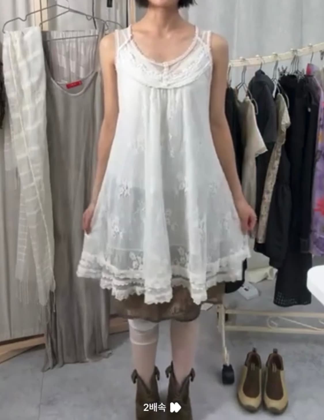 코바빈티지 레이스원피스 상품이미지1
