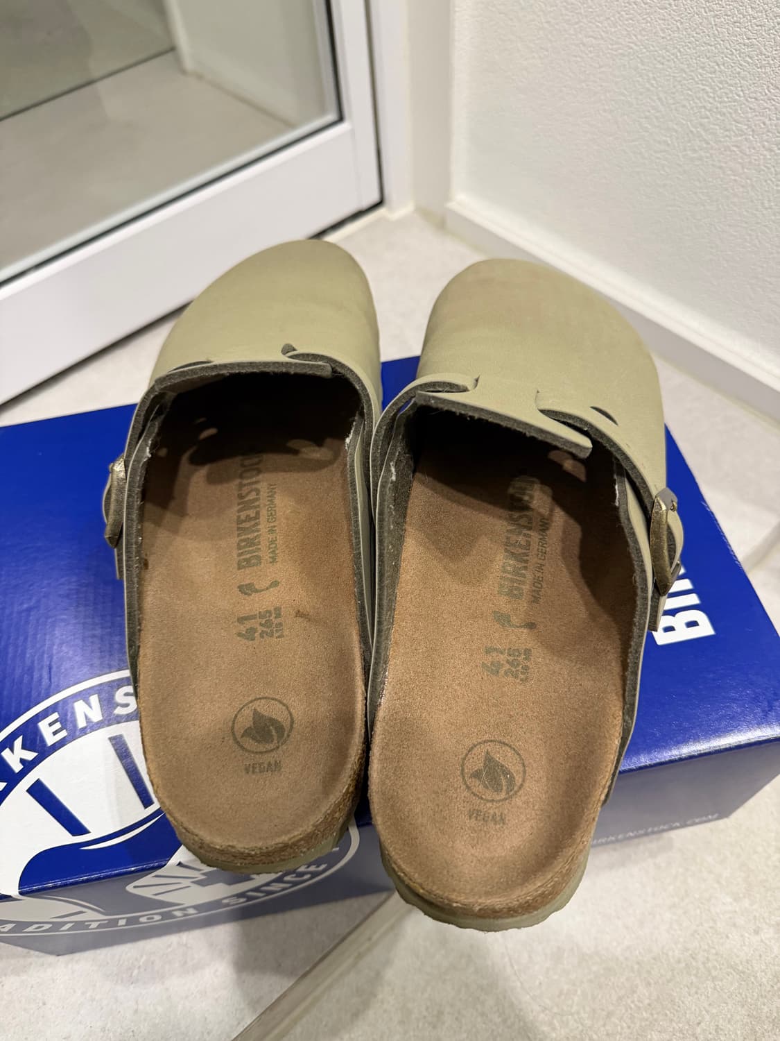 버켄스탁 보스턴 비건 카키 상품이미지5